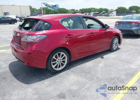 2013 Lexus Ct 200H z USA, uszkodzony, nr VIN JTHKD5BH4D2134161